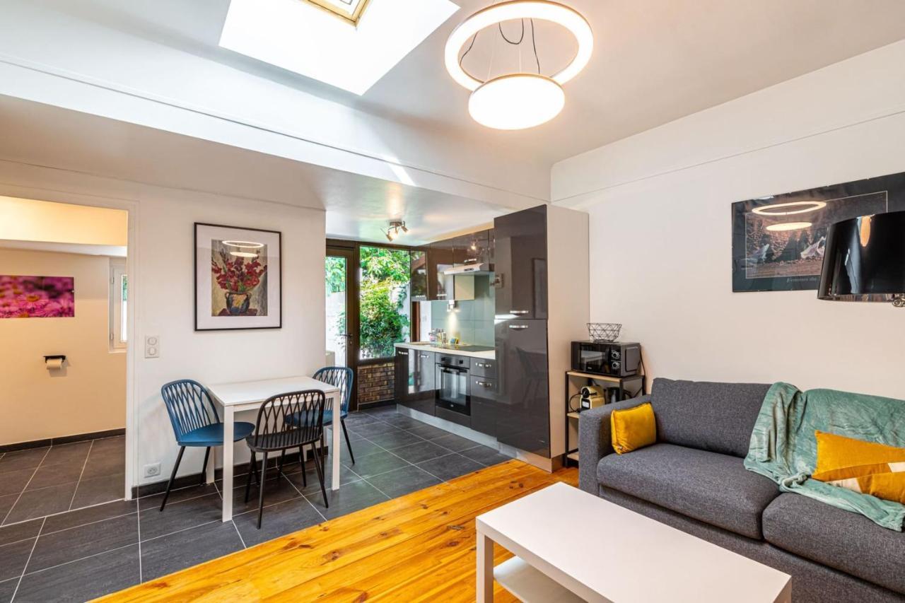 Apartment House - Sunlit Haven With Outdoor Terrace, Garage And Metro 14, Rer B Gentilly